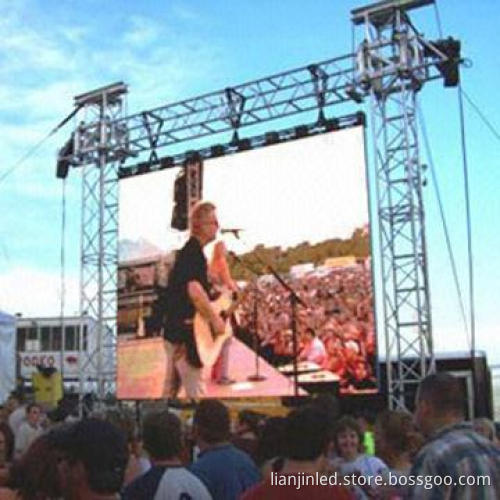 LED Video Wall Screen for Rental Business, with 16 x 16 Pixels Resolution